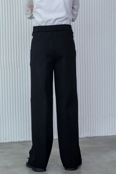 Школьные брюки для девочки из плотного трикотажа Tammi 1Т85-24/2 - фото 6