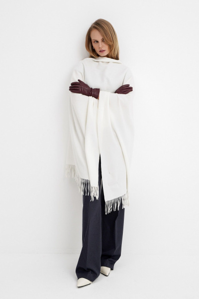 Деловой костюм-двойка из текстиля с жилетом PiRS 5497 синий - фото 3