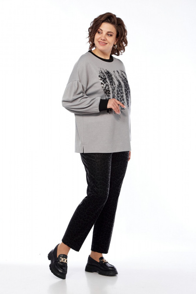 Комплект брюки и джемпер с леопардовым принтом Jurimex 3241 - фото 3