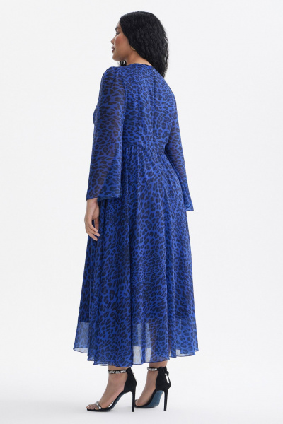 Платье Golden Valley 10005-1 синий - фото 6