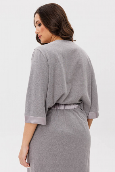 Костюм с юбкой из трикотажа с меланжевым эффектом Fantazia Mod 4898 - фото 4