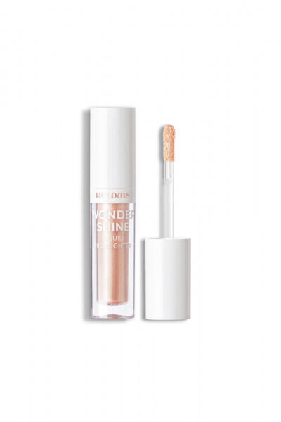 Круглогодичный бежевый хайлайтер с магнолией Relouis Wonder Shine 02 Prosecco Rosé - фото 1