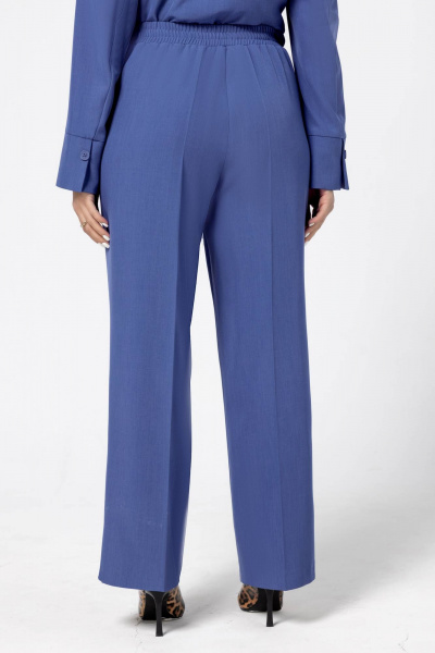Костюм брючный с жакетом и прямыми брюками Gold Style 2679 джинс - фото 11