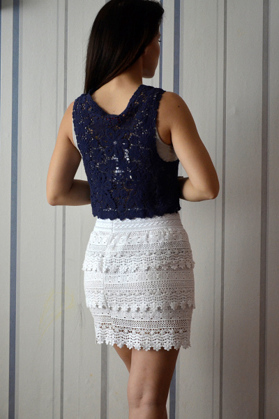 Жилет из вязаного хлопка для круглогодичного стиля OLANTIZ ж1-1 - фото 2