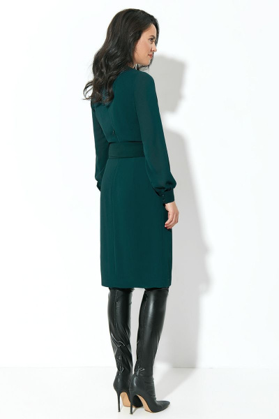 Платье AYZE 1778 изумруд - фото 4