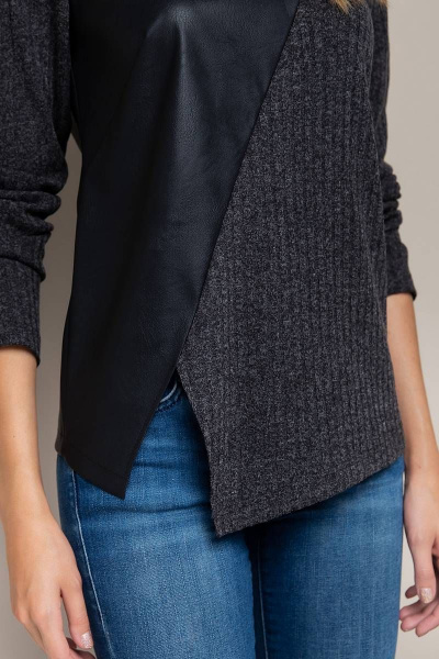 Туника Daloria 8022 черный - фото 3