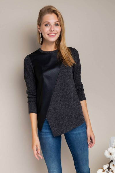 Туника Daloria 8022 черный - фото 2