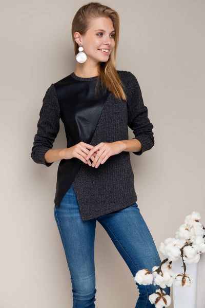 Туника Daloria 8022 черный - фото 1