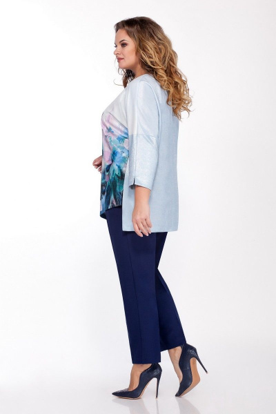 Брюки, туника LaKona 1336 сине-голубой - фото 3