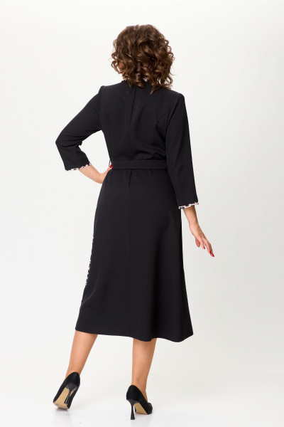 Платье с запахом. Bonna Image 960/1 черный - фото 2