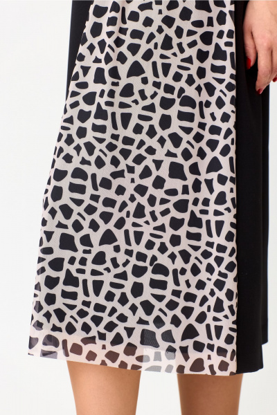 Платье с запахом. Bonna Image 960/1 черный - фото 7