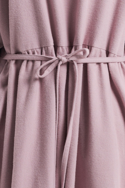 Платье прямого силуэта из мягкой хлопковой фланели Individual design 24241 розовый - фото 3