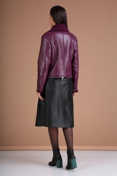 Дубленка Celentano 1906.1 винный - фото 7