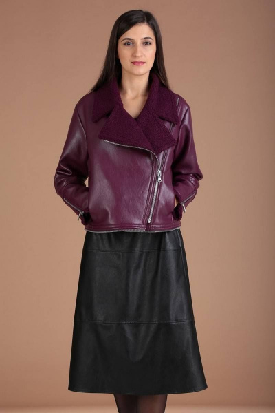 Дубленка Celentano 1906.1 винный - фото 8