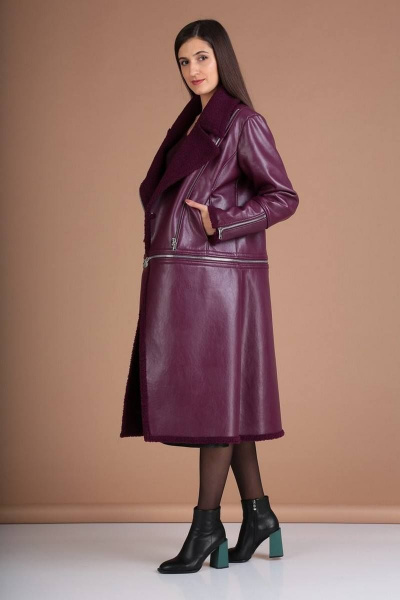 Дубленка Celentano 1906.1 винный - фото 3