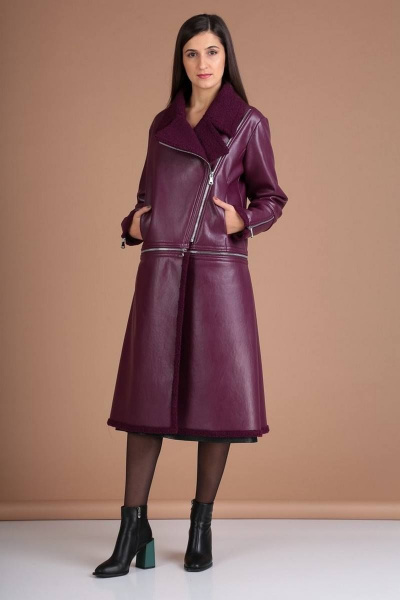Дубленка Celentano 1906.1 винный - фото 1
