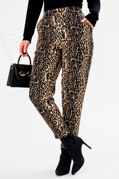 Брюки, жакет Faufilure C1546 леопард - фото 5