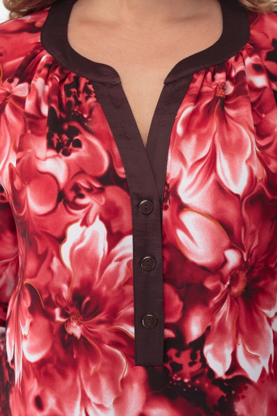 Туника Anelli 434 красный - фото 11