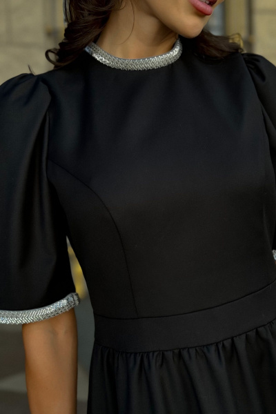 платье полуприлегающее с пуговичной застежкой и карманами Urs 24-422-1 - фото 8