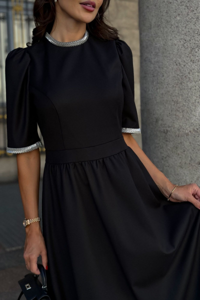 платье полуприлегающее с пуговичной застежкой и карманами Urs 24-422-1 - фото 7