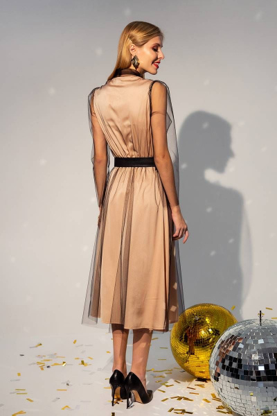 Платье Daloria 1728 черный - фото 3