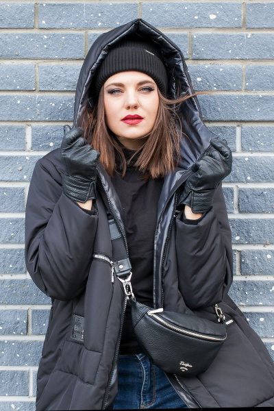 Пальто Lady Secret 8275 черный - фото 9