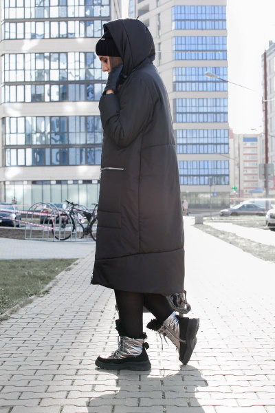 Пальто Lady Secret 8275 черный - фото 3