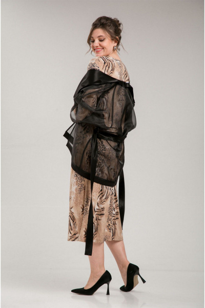 Комплект из органзовой блузы и платья на праздник VIA-Mod 646 - фото 6