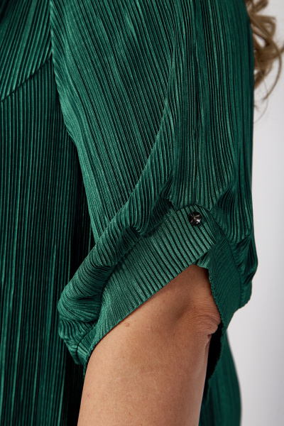 Платье плиссе из мягкой ткани с подкладом и складками Algranda А4021-6 - фото 7