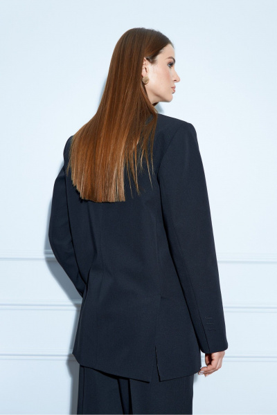 Классический костюм из поливискозы с галстуком и брюк EZER 2001 черный - фото 11