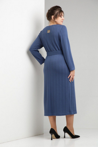 Платье ZigzagStyle 572 джинс - фото 3