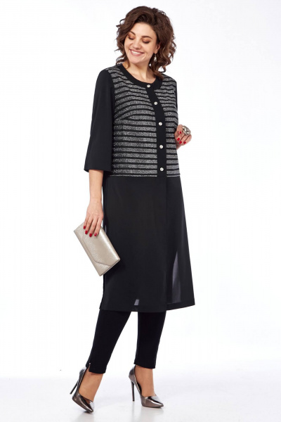 Кардиган с люрексом и отрезной линией по бедрам Matini 4.1045/1 - фото 7