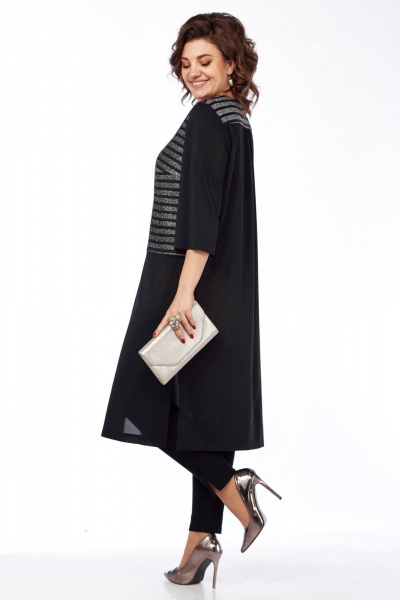 Кардиган с люрексом и отрезной линией по бедрам Matini 4.1045/1 - фото 6