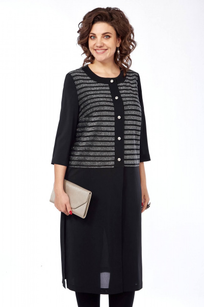 Кардиган с люрексом и отрезной линией по бедрам Matini 4.1045/1 - фото 1