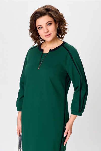 Платье Aira Style 24411А изумруд - фото 7
