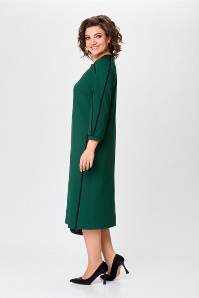 Платье Aira Style 24411А изумруд - фото 5
