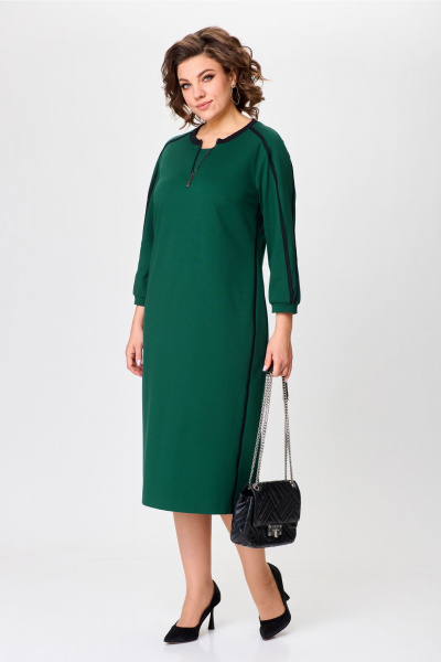 Платье Aira Style 24411А изумруд - фото 1