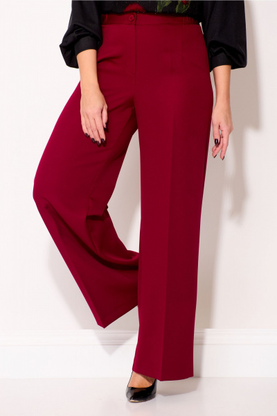 Брюки, джемпер Gizart 5345 кактус-бордо - фото 7
