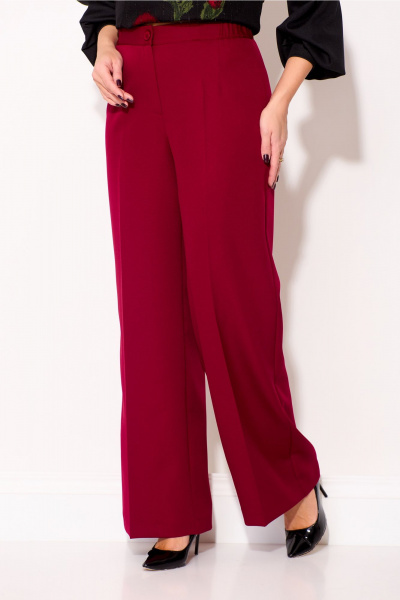 Брюки, джемпер Gizart 5345 кактус-бордо - фото 6
