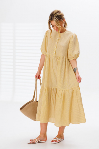 Платье Marshop М151 дыня - фото 7