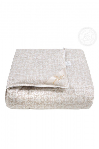 Круглогодичное одеяло из сатина и овечьей шерсти АРТПОСТЕЛЬ 2069 - фото 2