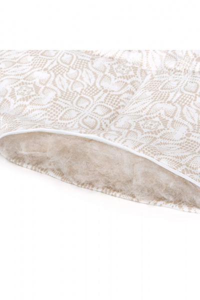 Круглогодичное одеяло из сатина и овечьей шерсти АРТПОСТЕЛЬ 2069 - фото 6