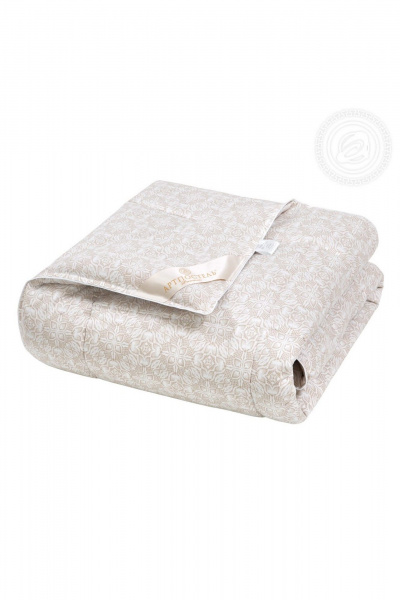 Круглогодичное одеяло из сатина и овечьей шерсти АРТПОСТЕЛЬ 2069 - фото 1