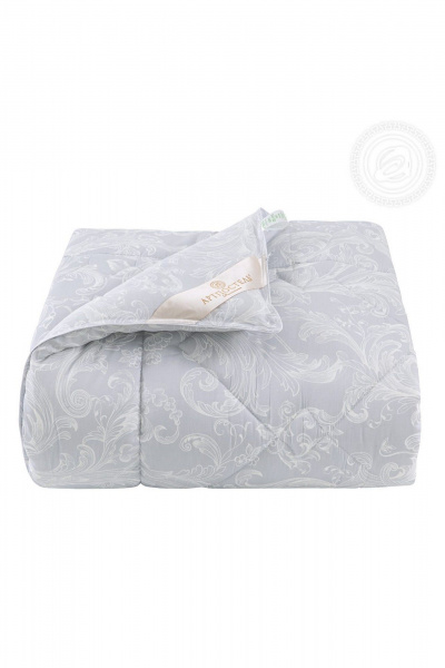 Одеяло из сатина и хлопка с бамбуковым наполнителем АРТПОСТЕЛЬ 2088 - фото 2