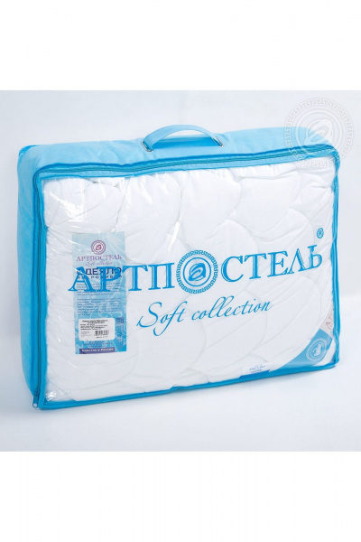 Одеяло из микрофибры с лебяжьим пухом АРТПОСТЕЛЬ 2312 - фото 6