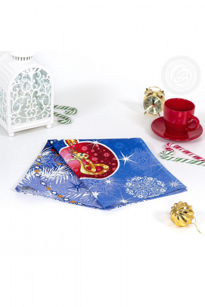 Набор полотенец рогожка хлопок 3 шт домашний стиль АРТПОСТЕЛЬ НЗ_ПКР45.60 волшебница - фото 6