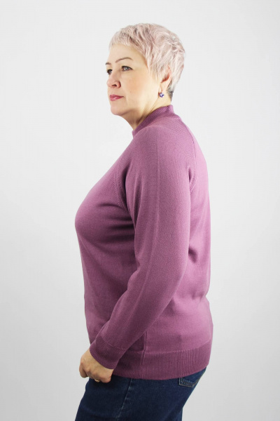 Свитер реглан прямой силуэт из трикотажа для демисезона Полесье С3316-15 5С1754-Д43 170,176 палантин - фото 2