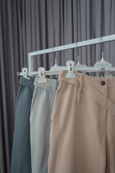 Брюки из текстиля по типу летних классических палаццо BURVIN 9463-11 3 - фото 2