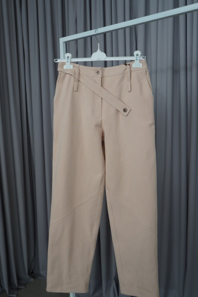 Брюки из текстиля по типу летних классических палаццо BURVIN 9463-11 3 - фото 1