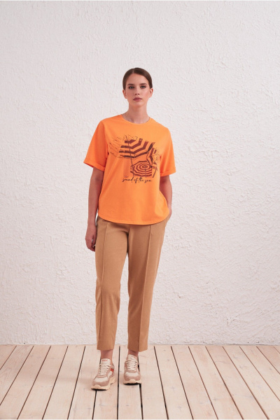 Брюки на каждый день из текстиля BURVIN 9482-11 - фото 6